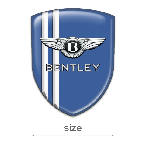 Bentley Emblem Interior Blue with White Lines Version 