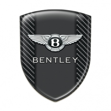 Bentley Silicone Badge Stylish Black Carbon Version 
