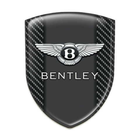 Bentley Silicone Badge Stylish Black Carbon Version 