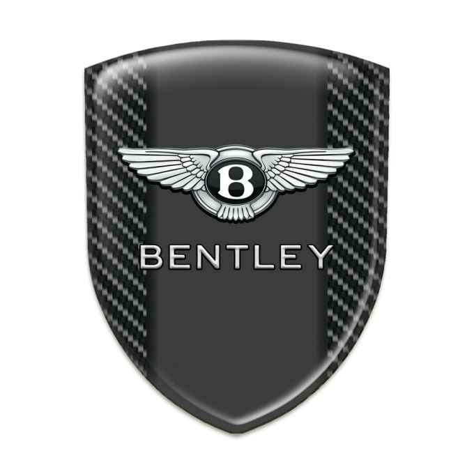 Bentley Silicone Badge Stylish Black Carbon Version 