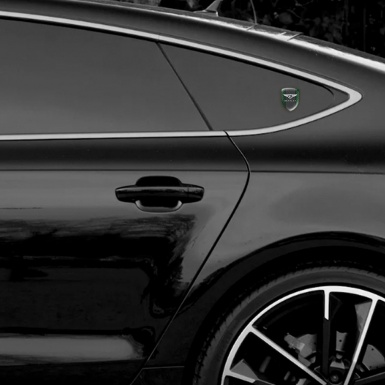 Bentley Auto Emblem Premium Quality Green Carbon Version 