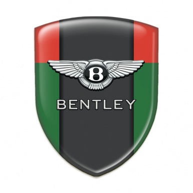 Bentley Logo Emblem Green Red Decoration Style