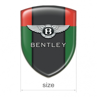 Bentley Logo Emblem Green Red Decoration Style