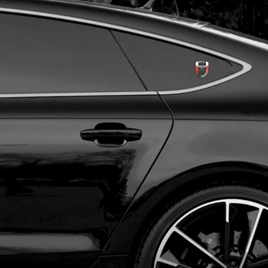 Bentley Auto Emblem Red white Edition Classic Logo 