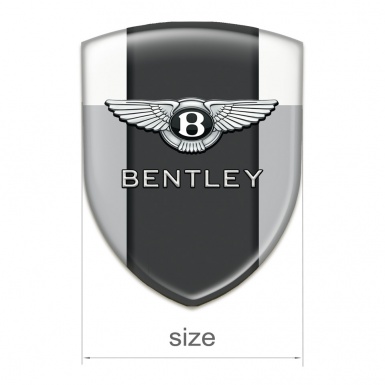 Bentley Logo Emblem Gray White Base Classic Logo 