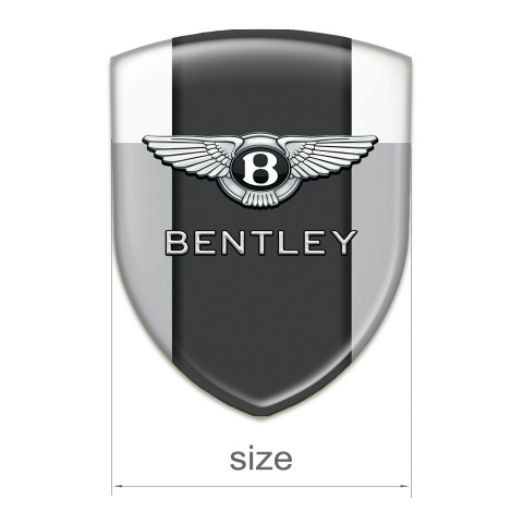 Bentley Logo Emblem Gray White Base Classic Logo 