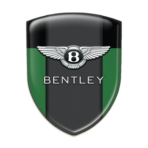 Bentley Tuning Emblem Green Black Base Classic Logo 