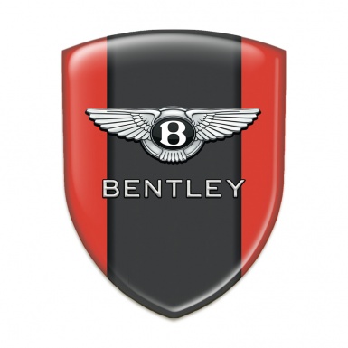 Bentley Silicone Car Decal Badge Red Variant 