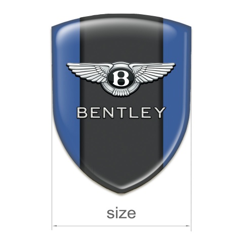 Bentley Silicone Badge Racing Edition Blue Variant 