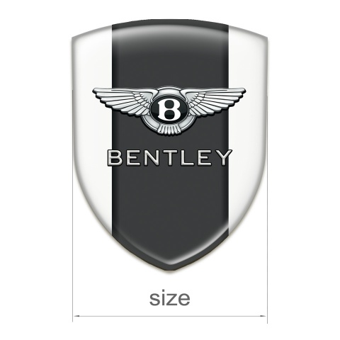 Bentley Auto Emblem High Quality White Variant 