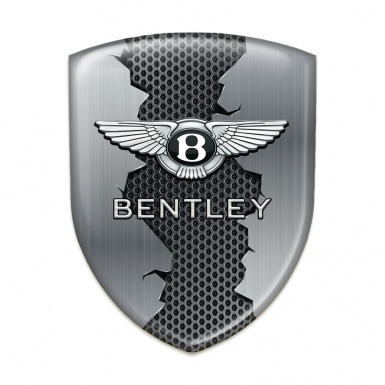 Bentley Emblem Interior Torn Metal Design 