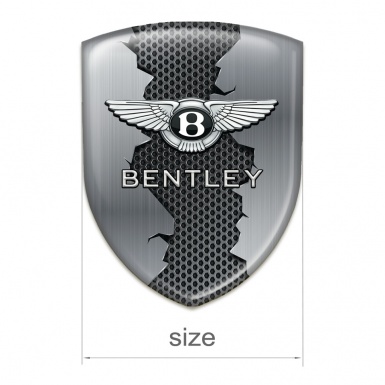 Bentley Emblem Interior Torn Metal Design 