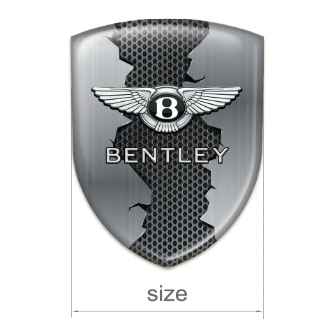 Bentley Emblem Interior Torn Metal Design 