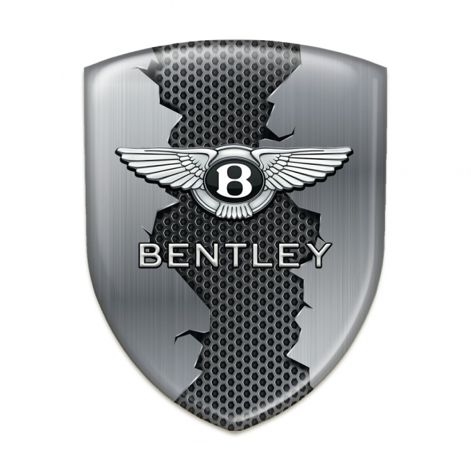 Bentley Emblem Interior Torn Metal Design 