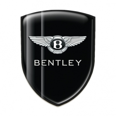Bentley Car Accessories Badge Black Slabs Design 