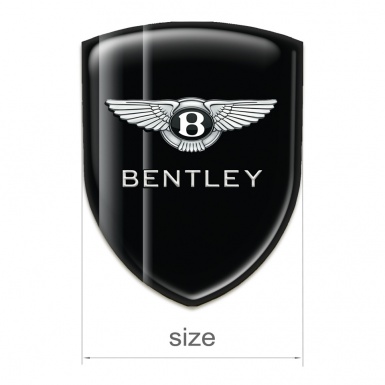 Bentley Car Accessories Badge Black Slabs Design 