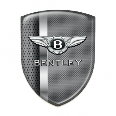 Bentley Silicone Car Decal Badge Metal Elements Style 