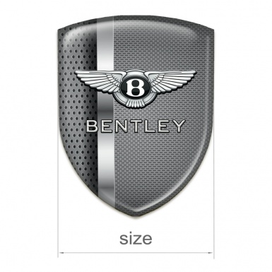 Bentley Silicone Car Decal Badge Metal Elements Style 