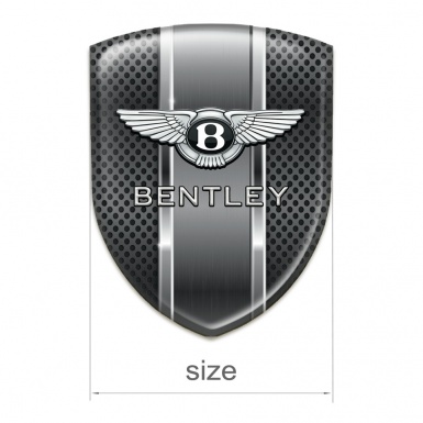 Bentley 3D Gel Emblem Metal Crille Edition 