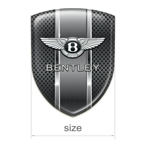 Bentley 3D Gel Emblem Metal Crille Edition 