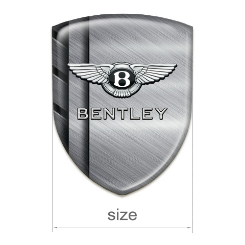 Bentley Silicone Car Decal Badge Polished Slabs Effect 
