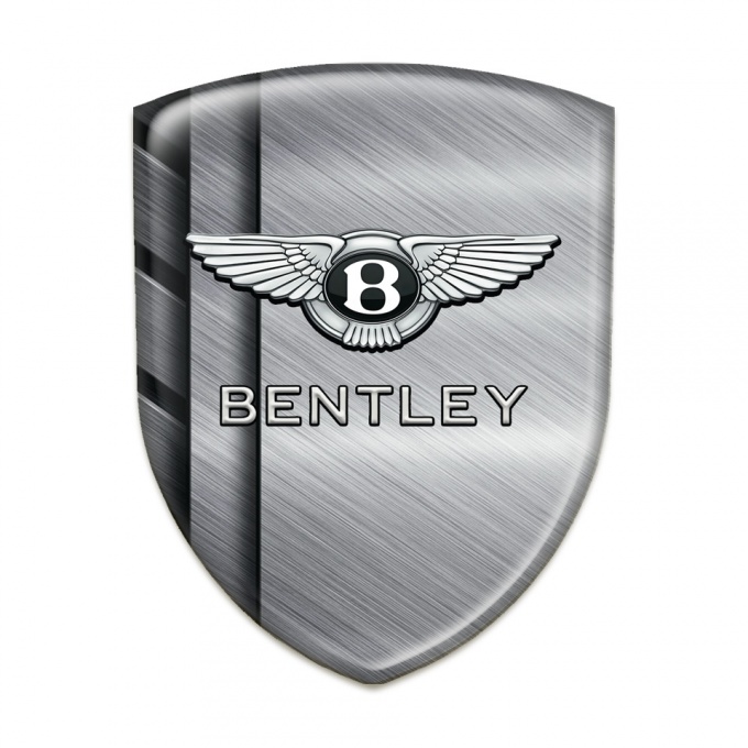 Bentley Silicone Car Decal Badge Polished Slabs Effect 