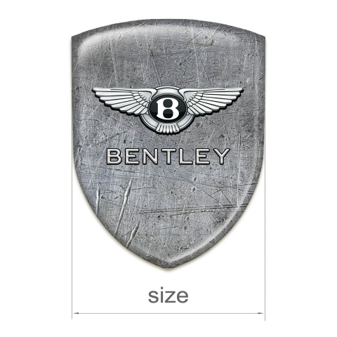 Bentley Silicone Badge High End Stone Effect