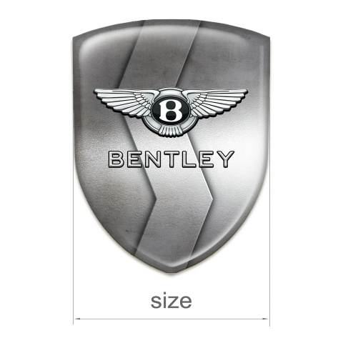 Bentley Emblem Badge Logo S Shaped Metal Design 