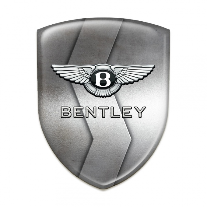 Bentley Emblem Badge Logo S Shaped Metal Design 