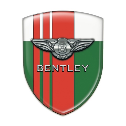 Bentley Silicone Shield Green White with Red Stripes version 