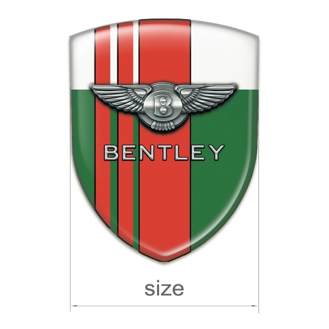 Bentley Silicone Shield Green White with Red Stripes version 