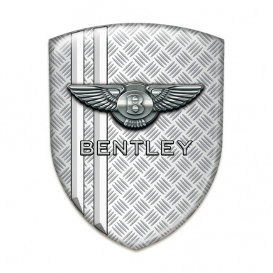 Bentley Emblem Exterior Mesh Effect with White Lines Variant 