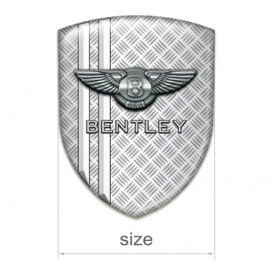 Bentley Emblem Exterior Mesh Effect with White Lines Variant 