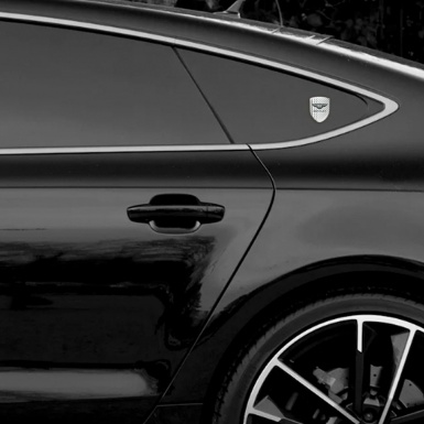 Bentley Emblem Exterior Mesh Effect with White Lines Variant 
