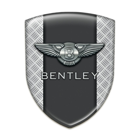 Bentley Car Accessories Badge Mesh Effect with Graphite Central Panel 