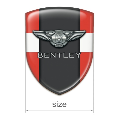Bentley Silicone Shield Red Base White Band 
