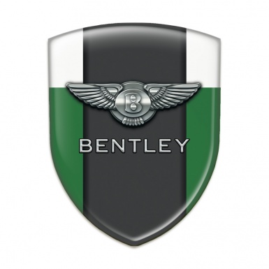 Bentley Emblem Exterior Green White Patern 