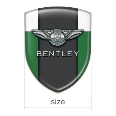Bentley Emblem Exterior Green White Patern 