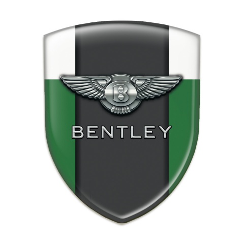 Bentley Emblem Exterior Green White Patern 