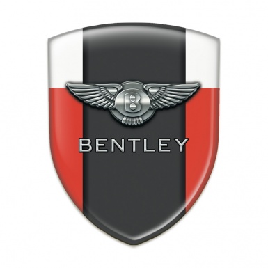 Bentley Emblem Interior Red White Pattern 