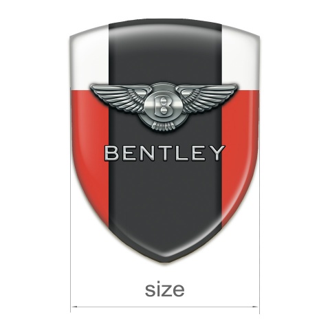 Bentley Emblem Interior Red White Pattern 