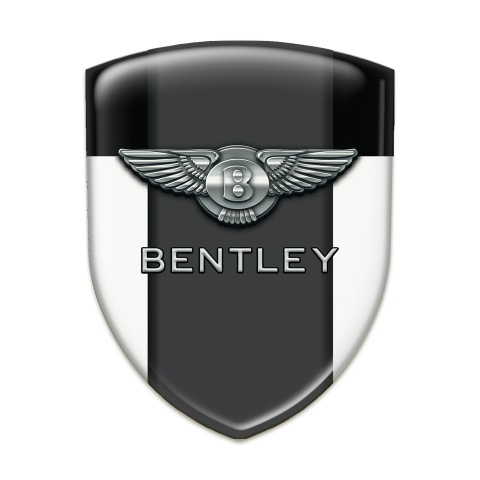 Bentley Emblem Interior White Black Pattern 