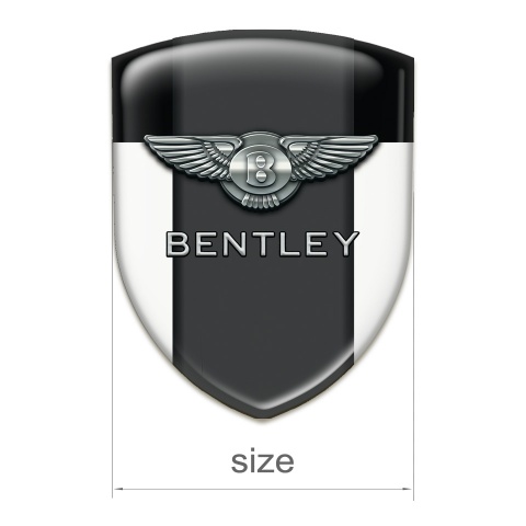 Bentley Emblem Interior White Black Pattern 