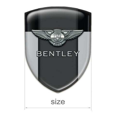 Bentley Tuning Badge  Gray Black Pattern 
