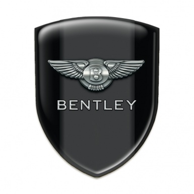 Bentley Car Accessories Badge Premium Quality Black Pattern