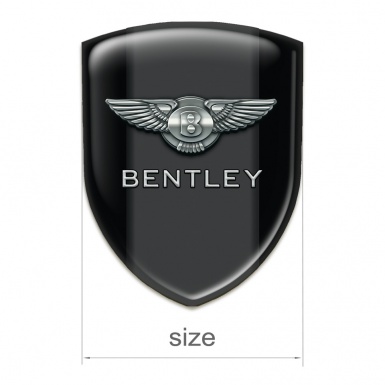 Bentley Car Accessories Badge Premium Quality Black Pattern