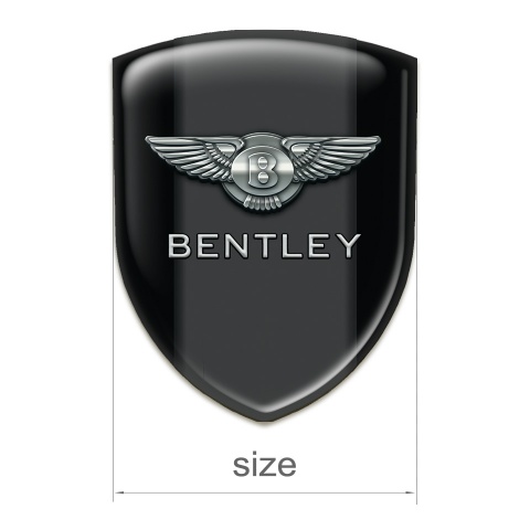 Bentley Car Accessories Badge Premium Quality Black Pattern
