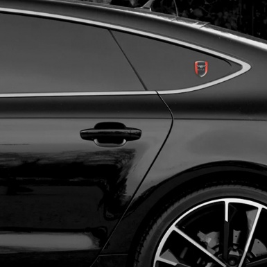 Bentley Silicone Badge Stylish Red Pattern 