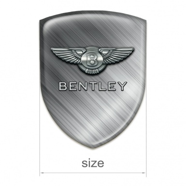 Bentley Auto Emblem Polished Metal Effect 