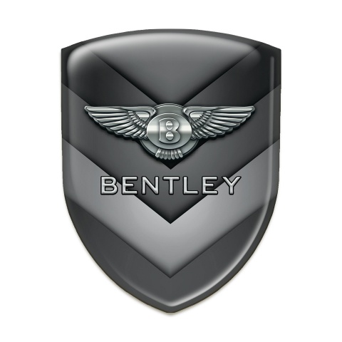 Bentley Emblem Interior Gray V Form Details Design 